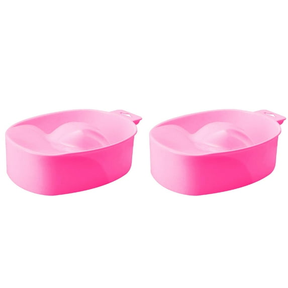 Portable Manicure Tools Soak Bowl Off Hand Spa Bath Soaker 2PCS Toenail Spray