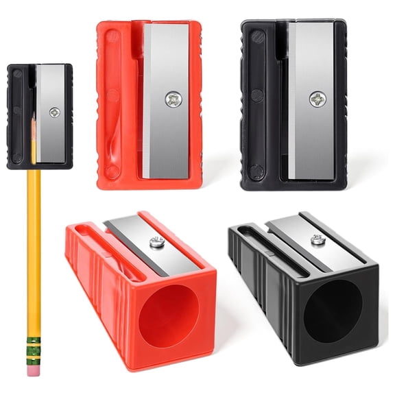 Portable Manual Carpenter Pencil Sharpener Woodworking Construction Crayon Sharpening Tool