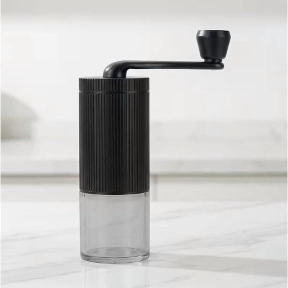 Portable Manual Coffee Grinder with Adjustable Ceramic Burr  Compatible with Cold Brew, Espresso, French Press, Pour Over & Drip Coffee