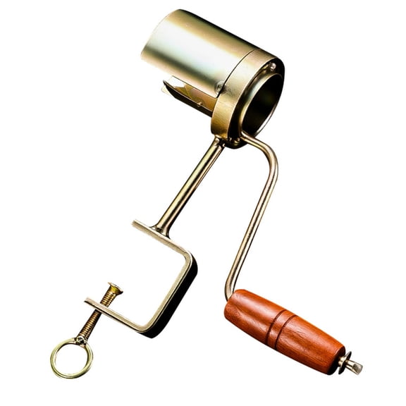 Portable Manual Corn Sheller For Outdoor Farm Home Durable Metal Wood Kitchens Tool