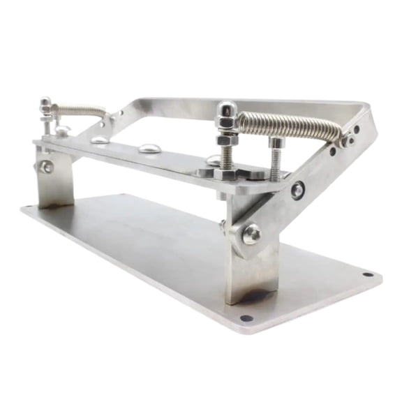 Portable Manual Leather Peeling Machine Stainless Steel Leather Shoveling Peeling Machine Cowhide Sheet Leather Separation Tool ,Easy to Use