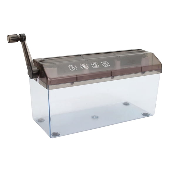 Portable Manual Paper Shredders Small Handheld Paper Shredding Machine for Home School Home Desktop Stationery