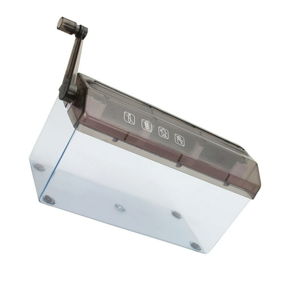 Portable Manual Paper Shredders Small Handheld Paper Shredding Machine for Home School Home Desktop Stationery
