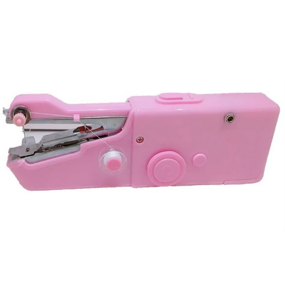 Portable Manual Sewing Machine Handheld Rope-free Electric Quick Build DIY Apparel Supplies Arts Crafts Home Garden Embroidery