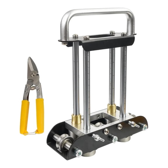 Portable Manual Sheet Metal Edging Bender Handheld Metal Bending Tool for DIY Construction Workshop ,Reliable Quality