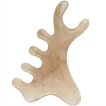 Portable Massage Comb Multi-Functional Scalp Massage Comb Meridian Comb for Gua Sha Head Neck Face Care