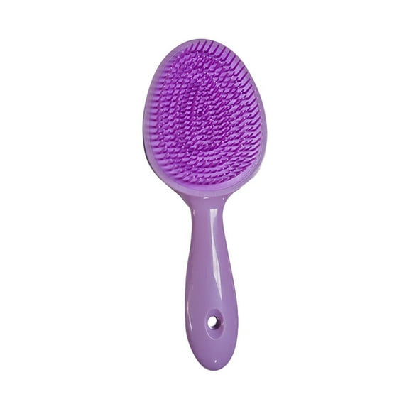 Portable Massage Hair Brush for Smooth Hair Without Knots - Versatile Comb for Wet and Dry Use Ideal for Personal Grooming