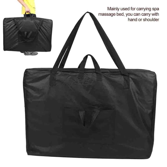 Portable Massage Table Carrier Bag, <span Style="background:red"></span> Canvas  Fiber, Shoulder Strap, Fits Most Beds