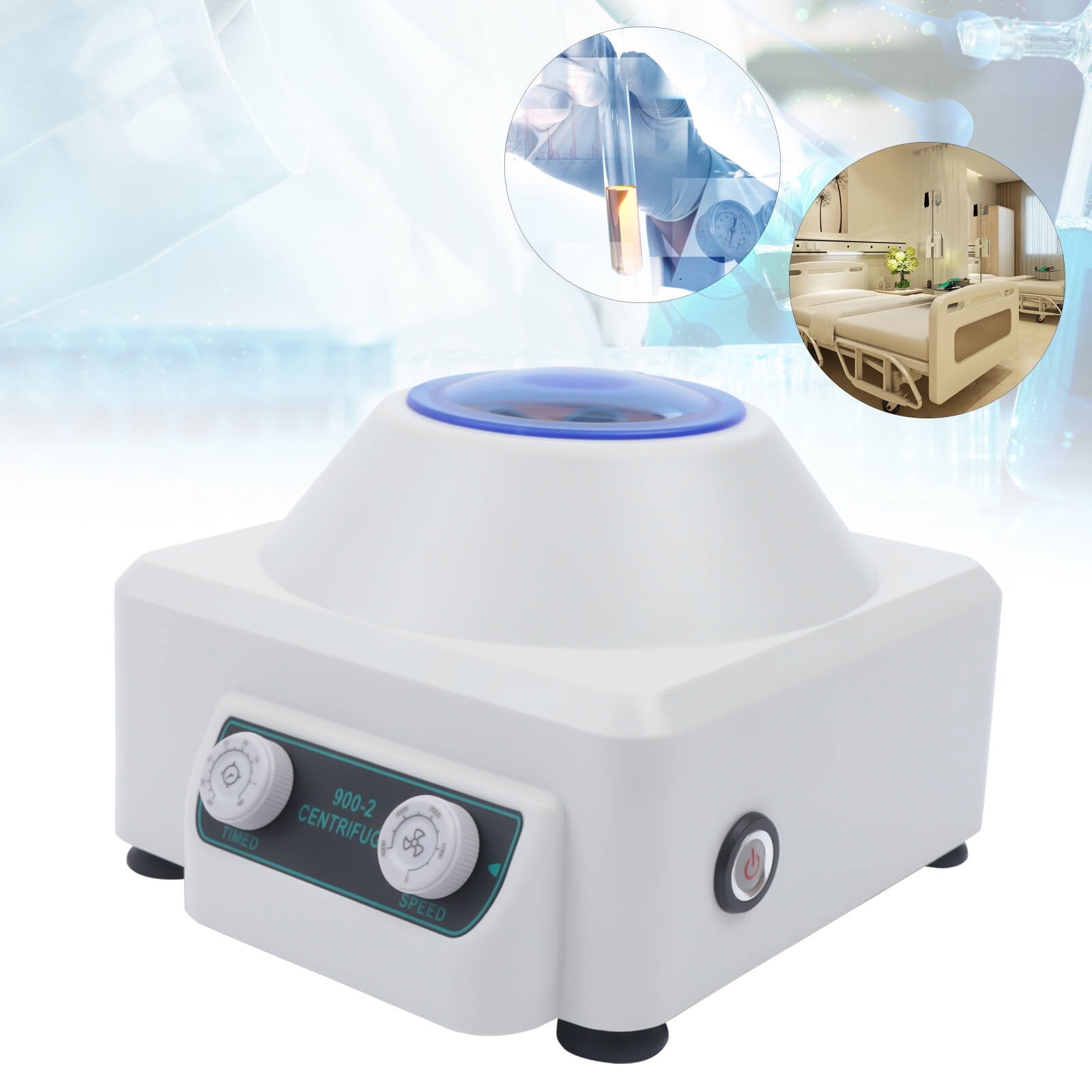 Portable Medical Lab Centrifuge Electric PRP Centrifuge Machine 4000rpm 6x20ml White for Chemistry