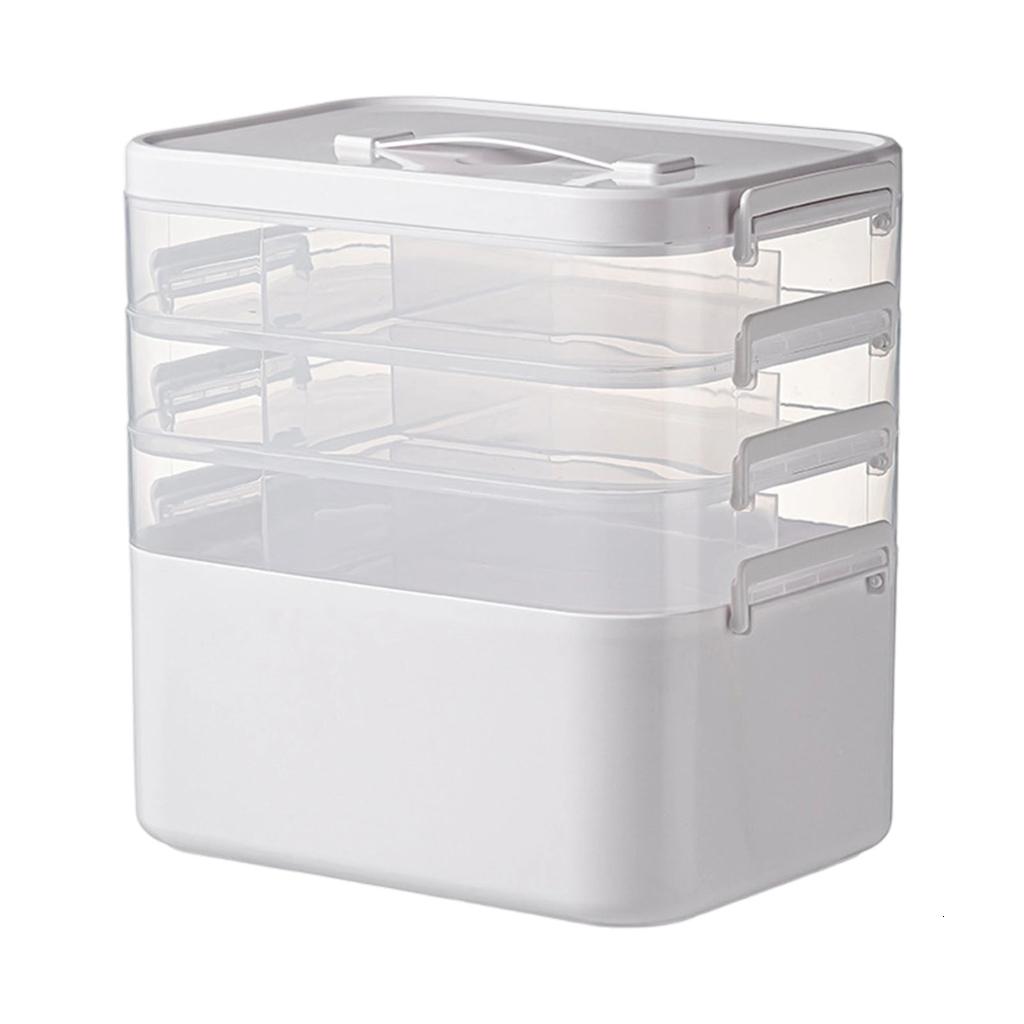 Portable Medicals Supplies Organizers Multiple Compartment PP Plastic ...