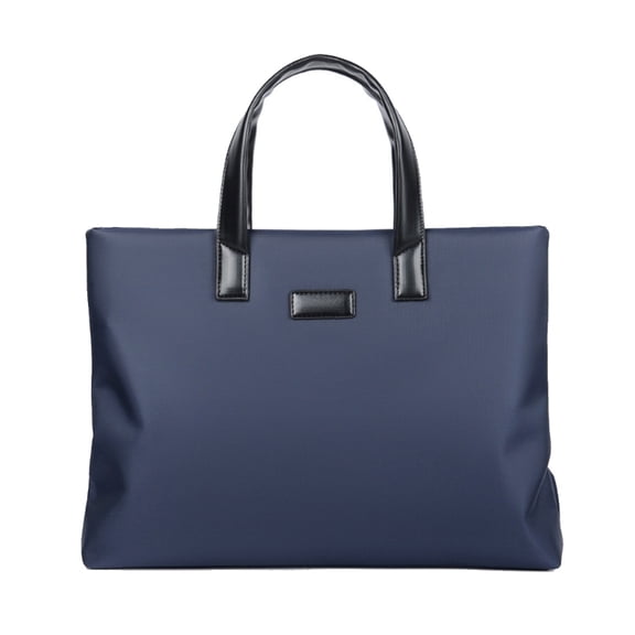 Portable Men Laptop Bag with Handles and Zippers Waterproof Computer Pouch for Outdoor Traveling Camping Organization