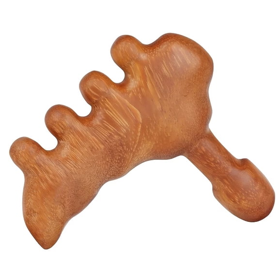 Portable Meridian Wooden Massage Stick - Acupuncture Stimulation Tool for Foot and Body Relaxation, Travel-Friendly Design