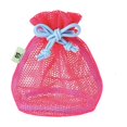 thumbnail image 1 of Portable Mesh Drawstring Bag Lightweight Breathable Storage Pouch Toiletry Bags for Gym Travel Office Home, 1 of 16