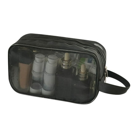 Portable Mesh Shower Bag for Gym Toiletry Organizer for Travel Bathroom Caddy for Men and Women Ideal for College Camping and Dorm Use