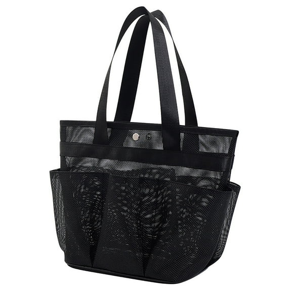 Portable Mesh Shower Caddy for College Dorms - Upgraded Large Shower Tote Bag with Multiple Pockets and Handles for Toiletries and Bathroom