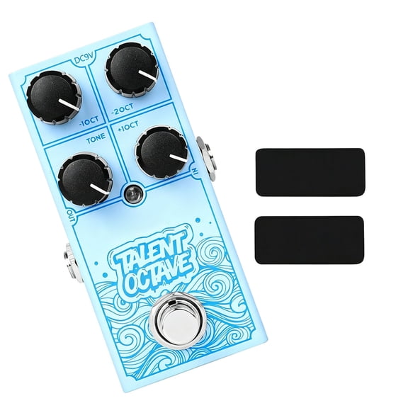 Portable Metal Alloy Shell Pedal Effects Octave Electric Guitar Effect Pedal For Live Performances And Recording