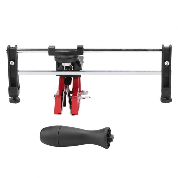 Slatcetga Portable Chainsaw Saw Chain Filing Guide Tool Metal Bar Mounted Manual Chain Sharpener