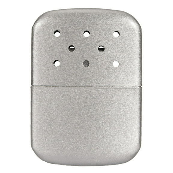 Portable Metal Hand Warmer Mini Pocket Gasoline Warmer with Pouch