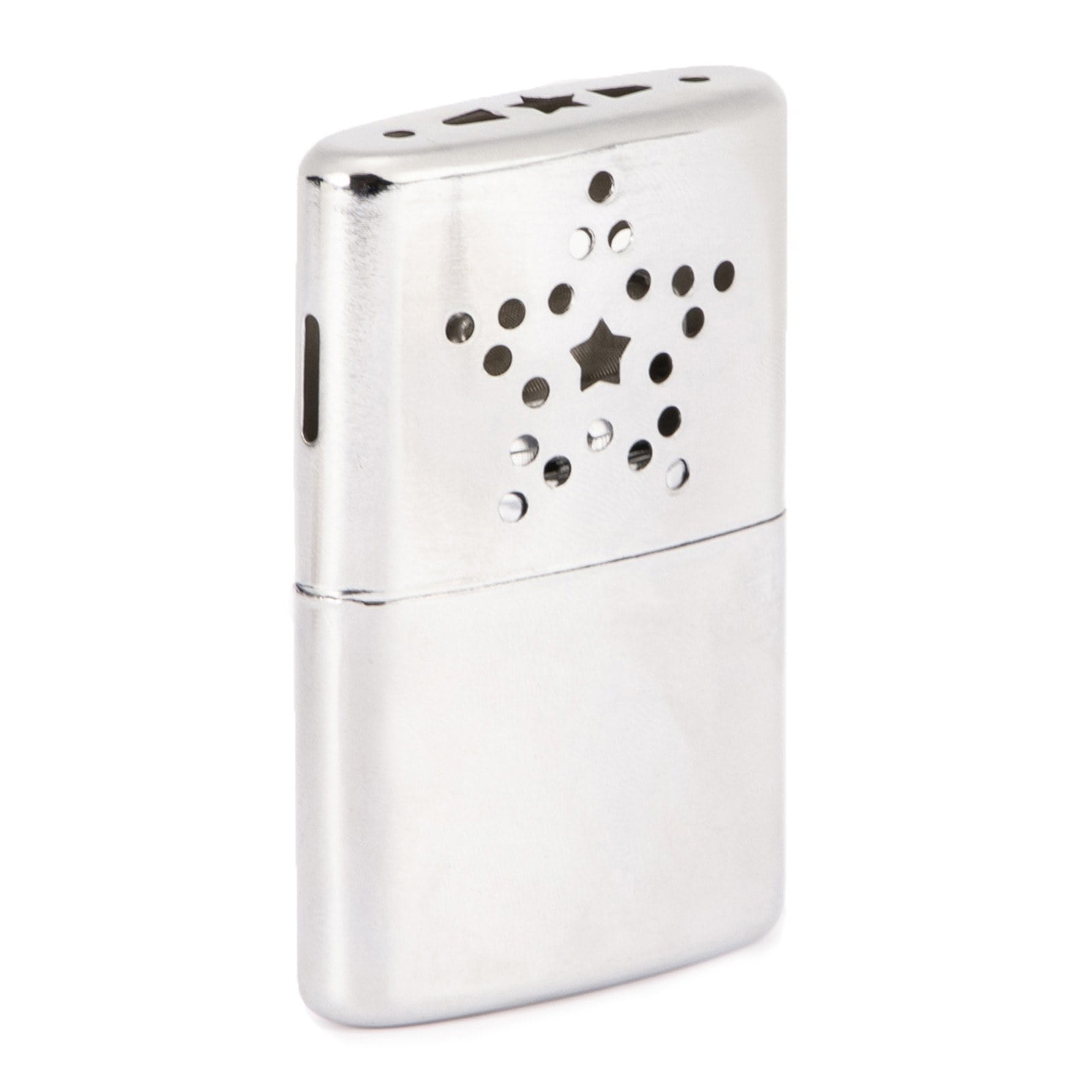 Portable Metal Hand Warmer with Pouch for Outdoor Activities