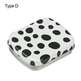 thumbnail image 1 of Portable Metal Hinged Small Storage Jewelry Collect Empty Tins Container Container Kit Tin Box TYPE D, 1 of 8