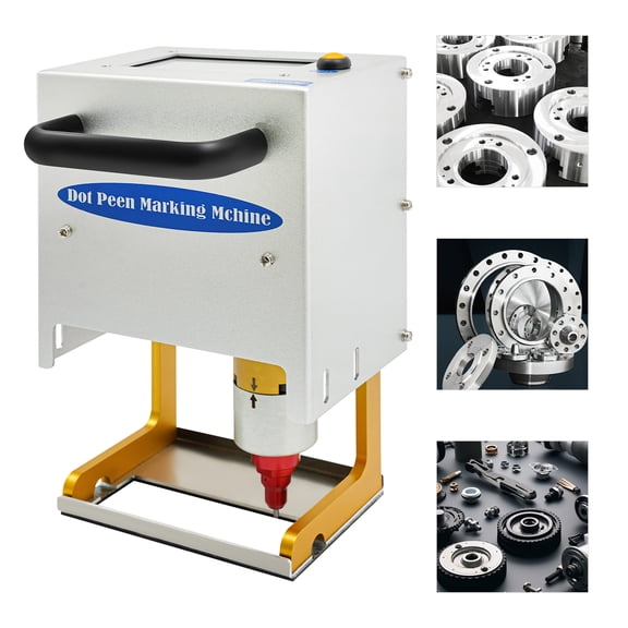 Portable Metal VIN Code Engraving Printer Touch Screen Dot Peen Marking Machine