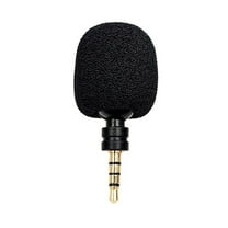 Portable Microphone 3.5mm 4 / 3 / 2 Karaoke Mic For Recorder Smart Phone Computer