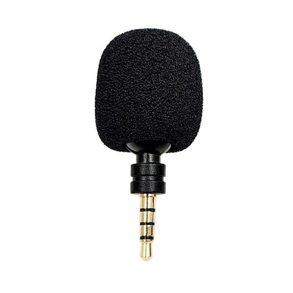 Portable Microphone 3.5mm 4 / 3 / 2 Karaoke Mic For Recorder Smart Phone Computer