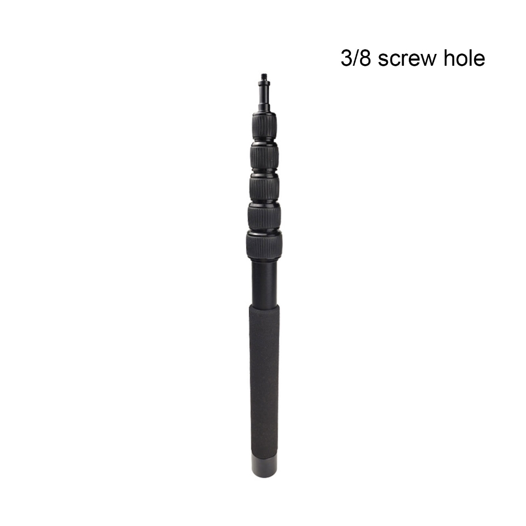Portable Microphone Boom Pole Arm 6 Section Interview Microphone Telescopic Rod Professional Handheld Boom Pole Rod