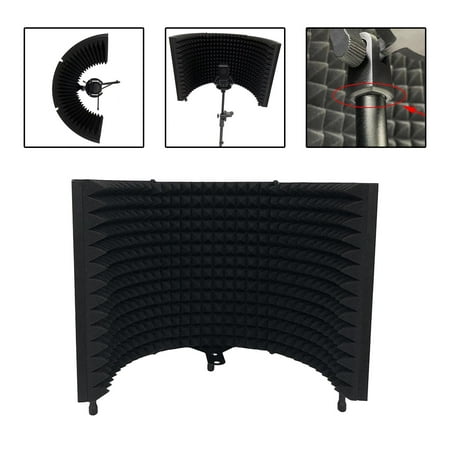 Portable Microphone Reflection Studio Recording Sound Filter Absorbing Broadcasting Filter Vocal microphone
