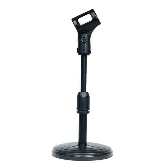 Portable Microphone Stand Holder Rack with Adjustable Features for Dynamic Studio Use and Field Interviews