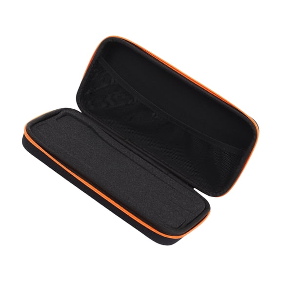 Portable Microphone Storage Bag With Foam Lining And Zippered Closures EVA Shell