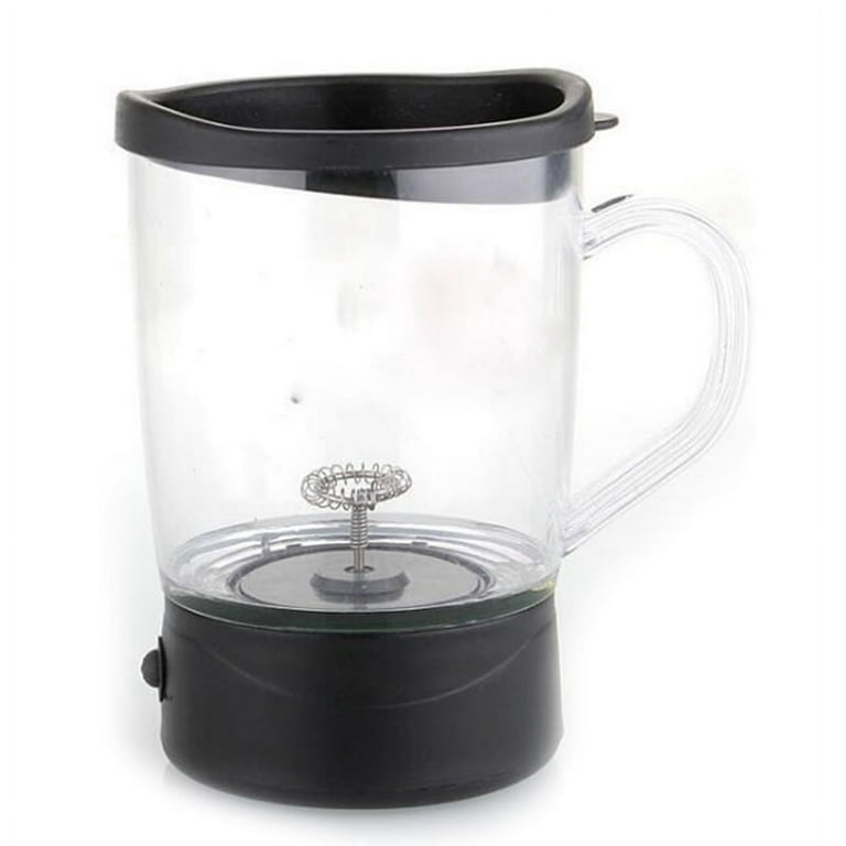 Electric Portable Glass Cup  Electric Milk Frother Cup