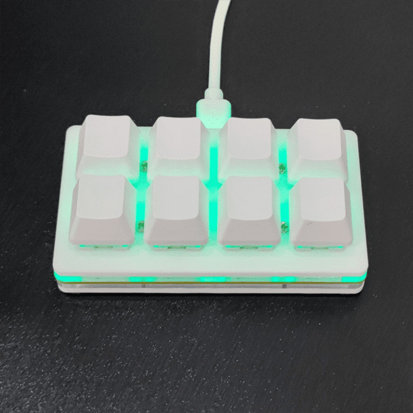 Portable Mini 8 Keys Keypad DIY Shortcut Keyboard Function Keyboard