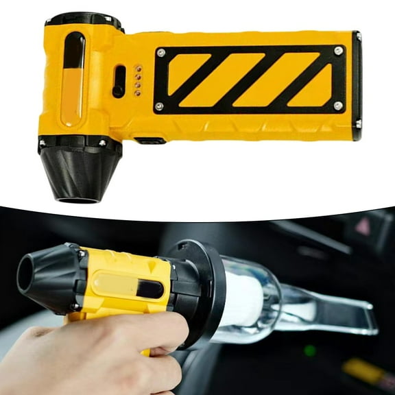Portable Mini Air Blower 110,000 RPM Turbo Powered Dry Vacuum Cleaner for Car Home Office