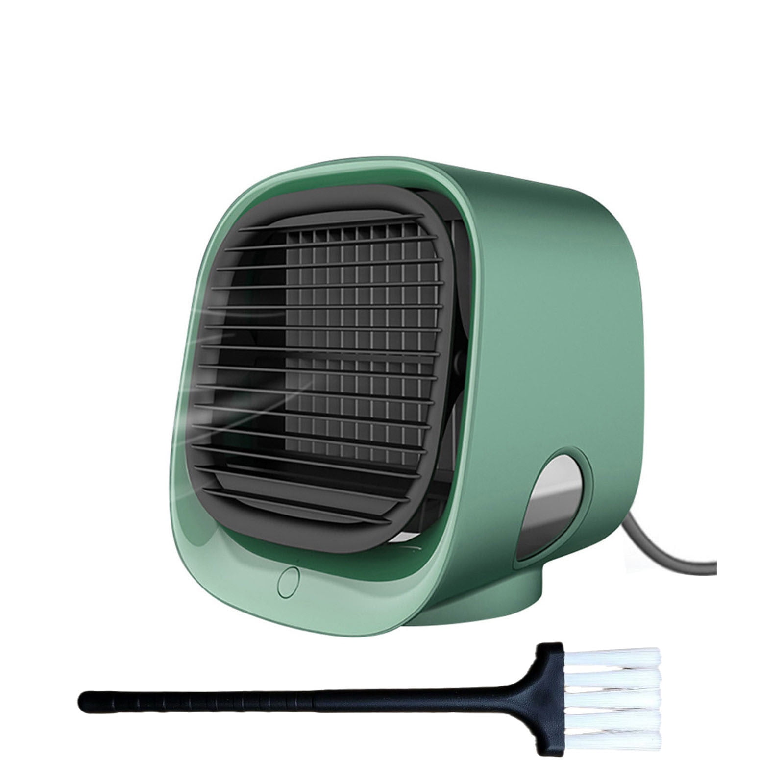 Portable Mini Air Conditioner,Rechargeable Desktop Air Cooler with 3