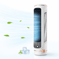 thumbnail image 1 of Portable Mini Air Cooler Desktop Fan, White, USB Personal Cooling Fan with Humidifier, Quiet Small Desk Fan for Home, Office, Bedroom, 1 of 9