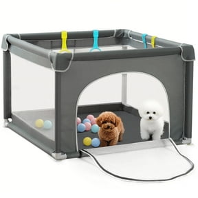 Curated visual reference: Fresh Look at Dog Playpen 42 42 In Pet Playpen With External Zipper