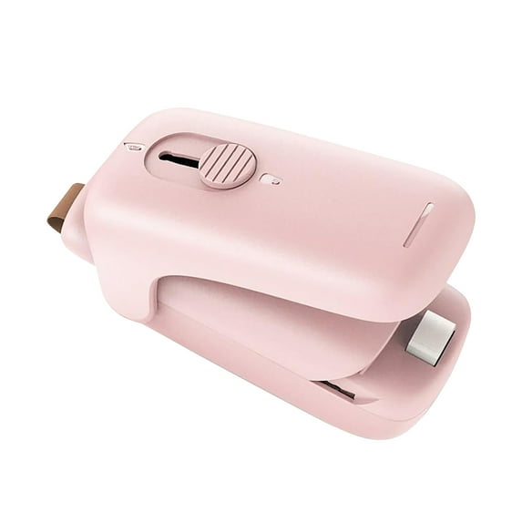 Portable Mini Bag Sealer Handheld Heat Vacuum Sealer 2 In 1 Cutter with Lanyard for Food Storage and Snack Freshness Enhancer