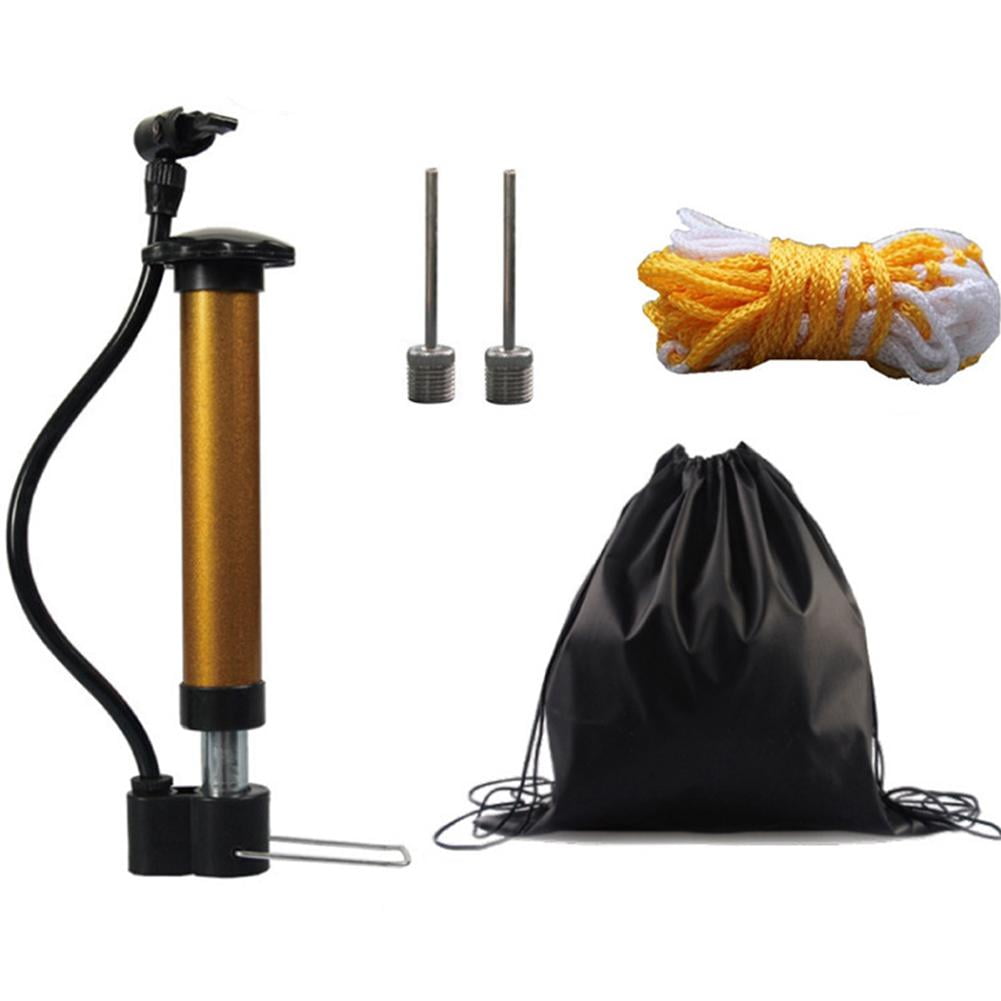 Portable Mini Basketball volleyball football Bicycle Pump Inflator> Y1G9
