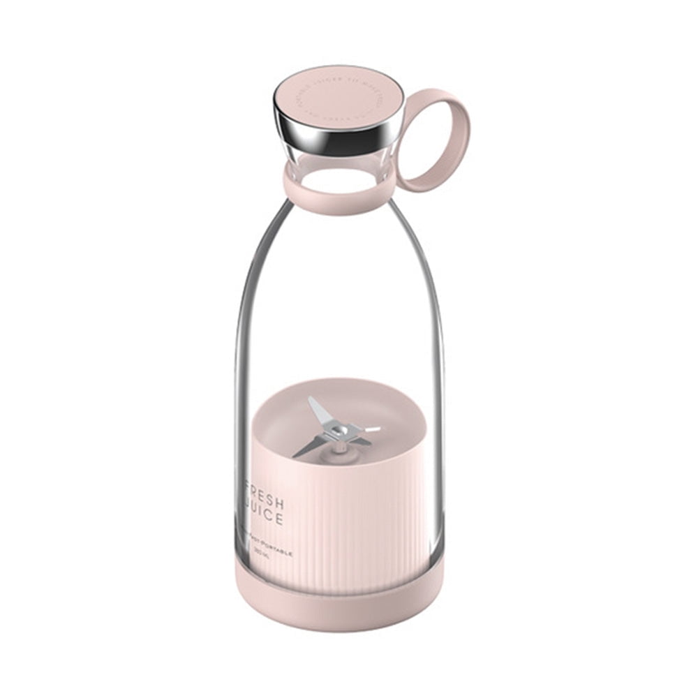 Portable Mini Blender for Fresh Juice, Smoothies, Shakes with Magnetic Wireless Charging (Personal Travel Blender for On The Go Blending)(Pink)