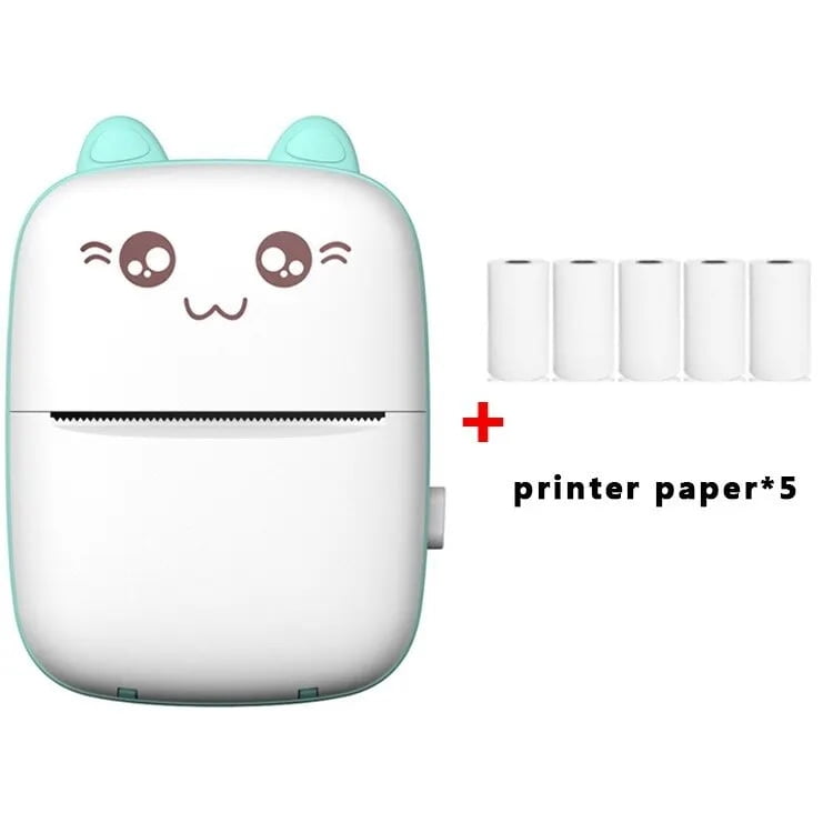 Portable Mini Bluetooth WiFi New Wrong Printer Mobile Phone