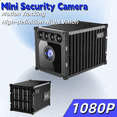 thumbnail image 1 of Portable Mini Camera (Black)- 1080P WiFi Cam, Night Vision Motion Detection, APP Remote View & 128GB SD Supported, 1 of 9