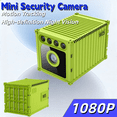 thumbnail image 1 of Portable Mini Camera (Green)- 1080P WiFi Cam, Night Vision Motion Detection, APP Remote View & 128GB SD Supported, 1 of 9