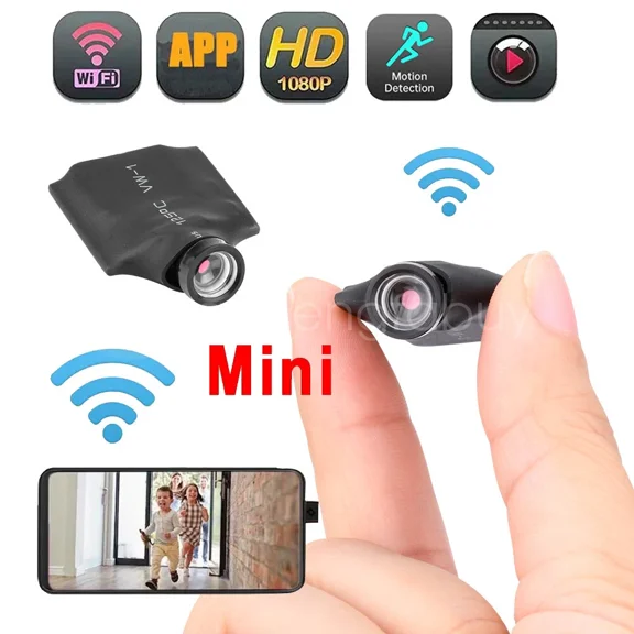 Portable Mini Camera Wifi IP Cam Home Security DVR Nany Recorder HD 1080P