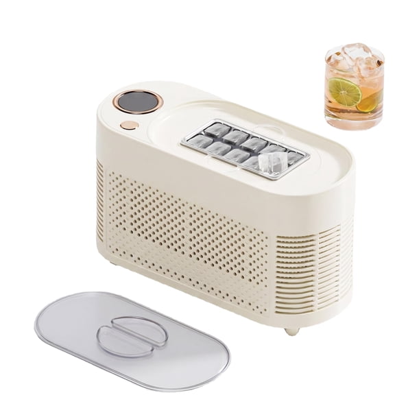 Portable Mini Countertop Ice Maker Compact Tabletop Ice Machine 10 Ice Cubes Per