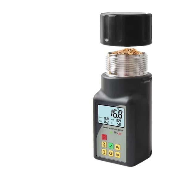 Portable Mini Cup Grain Moisture Meter For Coffee, Cocoa, Rice, Wheat 25 Kinds Grains Moisture Tester With 250 Data Storage