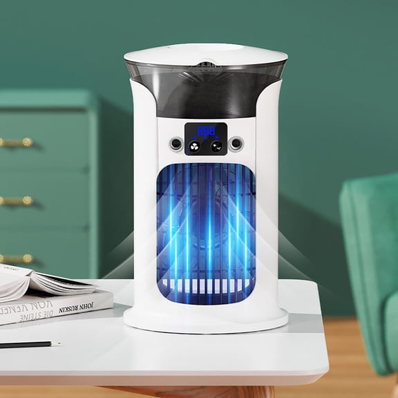 Portable Mini Desktop USB Fan With Evaporative Cooler - Multi-Function Home And Office Cool Solution