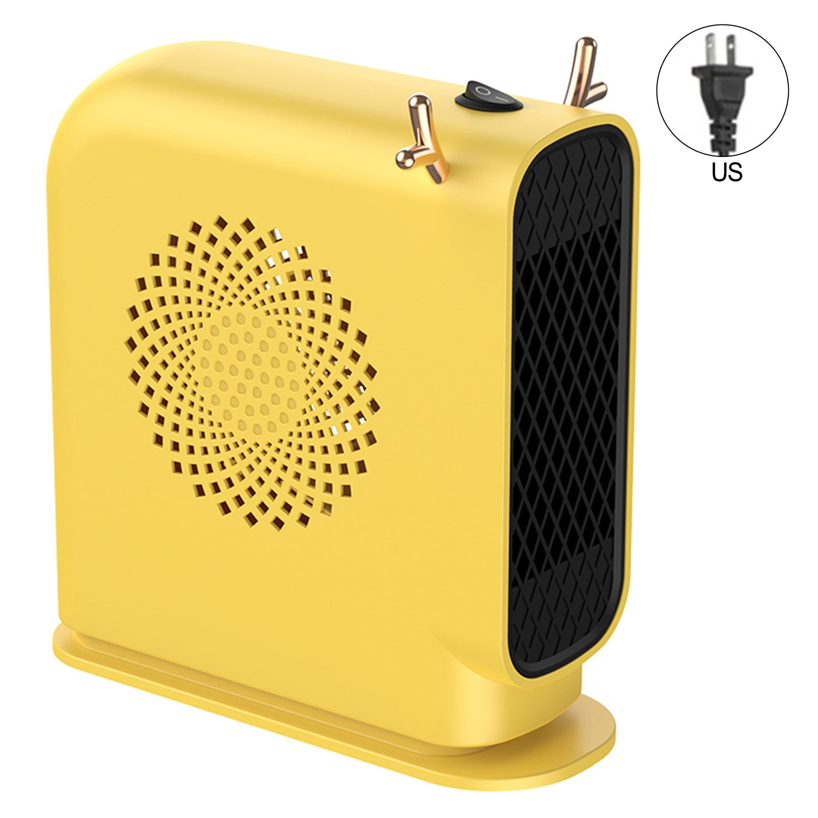 Portable Mini Electric Fan Heater 220V/110V, 500W WallMounted Winter