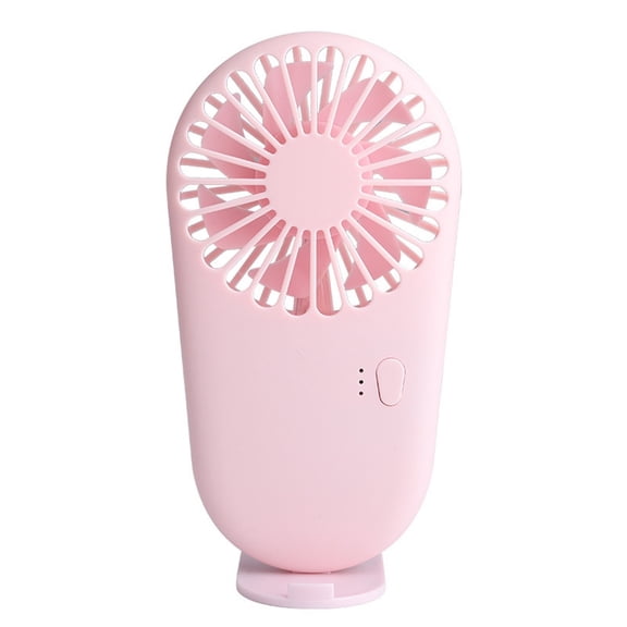 Portable Mini Fan, 3 Speed Key Type Pocket Fan, Rechargeable USB Small Handheld Desk Fan with Stand, Personal Cooling for Office Outdoor Travel, 5.91x3.15x1.26 inches