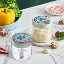 Portable Mini Food Processor, Wireless Vegetable/Garlic Masher, 600ml Crusher for Ice/Spices/Nuts, BPA-Free Plastic, Easy to Clean & Carry for Travel/Camping